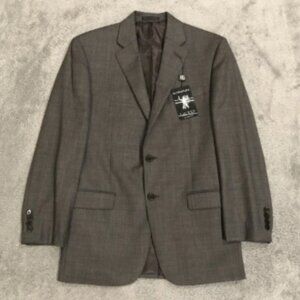 $450 Lauren Ralph Lauren 38R UltraFlex Loomis Classic‎ Fit Wool Suit Jacket